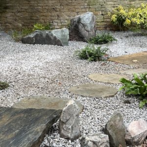 Tobi-ishi stepping stones - Build A Japanese Garden UK